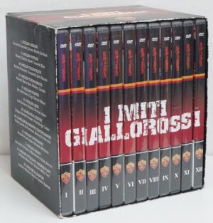 I miti GialloRossi. Raccolta Completa con n. 12 DVD in Italiano con Cofanetto. Versione da edicola