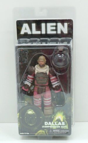 ALIEN: DALLAS COMPRESSION SUIT. Action Figure cm. 17 - Neca
