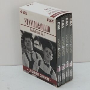 Stanlio & Ollio Box Collection 1 con nr. 4 DVD Versione Italiana EXA
