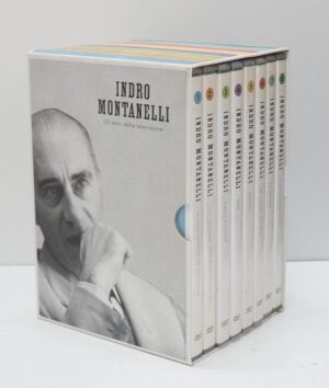 Indro Montanelli Gli anni della televisione - Raccolta Completa (8 DVD) con Cofanetto - Versione da edicola - DVD in Italiano