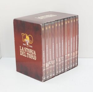 La Storia del Toro - Raccolta Completa (12 DVD) con Cofanetto - Versione da edicola -DVD in Italiano