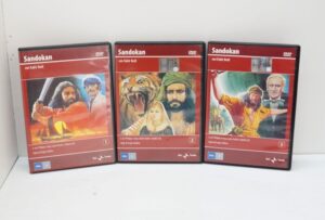 Sandokan volume 1, 2, 3 - Serie Completa (3 DVD) SENZA Cofanetto - Versione da edicola - DVD in Italiano