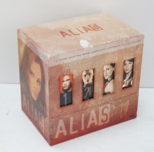 Alias Stagione 1-4 Complete con n. 24 dischi da Collezione DVD in Italiano con Cofanetto