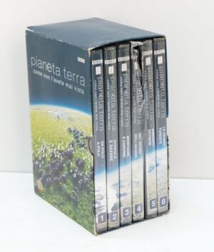 Pianeta Terra Come non l'avete mai visto. Cofanetto con n. 6 DVD. BBC