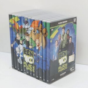 Ben10 Alien Force Serie Completa 3 Stagioni n. 12 DVD Senza Cofanetto. Editoriale