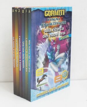 Gormiti Final Evolution n. 6 volumi Serie non Completa. Editoriale