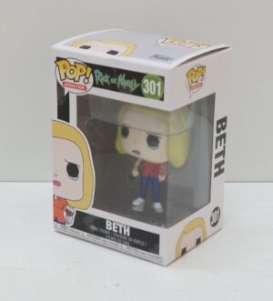 Funko Pop! Animation - Beth w/Wine Glass - Rick & Morty n. 301 - Action Figure cm 10 - Funko