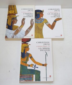 LA REGINA LIBERTA' Trilogia 3 volumi di Christian Jacq - Editoriale