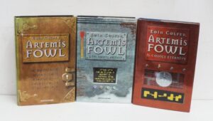 ARTEMIS FOWL Primi 3 libri della Saga di Eoin Colfer ed. Varie