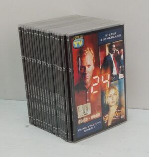 24 Kiefer Sutherland - Stagione 1-3 Complete (18 DVD) (Episodi 72) Versione da edicola - DVD in Italiano