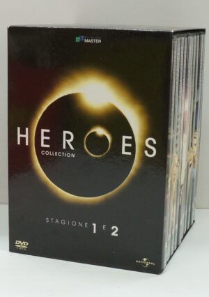 Heroes Collection - Stagioni 1-2 Complete (Episodi 1-34) (11 DVD) con Cofanetto - Versione da edicola - DVD in Italiano