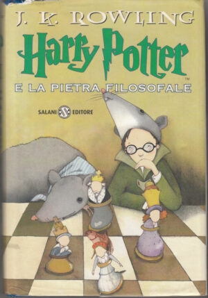 HARRY POTTER E LA PIETRA FILOSOFALE HP n. 1 di Rowling ed. Salani 2002
