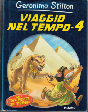 Geronimo Stilton VIAGGIO NEL TEMPO 4 ed. Piemme - No Poster
