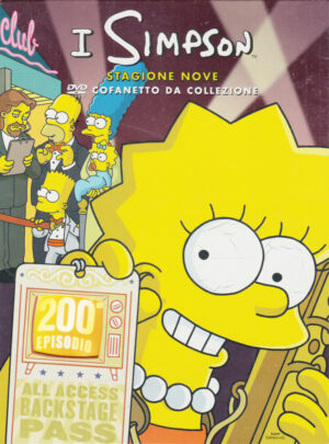 I Simpson - Stagione 9 Completa (Episodi 1-25) (4 DVD) con Cofanetto da Collezione - DVD in Italiano
