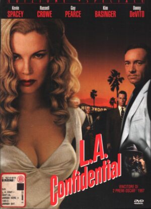 L.A. Confidential con Kevin Spacey, Kim Basinger. DVD in Italiano. Custodia Snapper