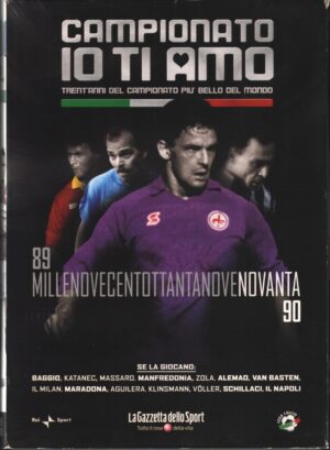 Campionato io ti amo 1989 1990, DVD in Italiano