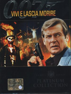 Vivi e lascia morire. 007 Platinum Collection n. 13. DVD in italiano con Slipcase. Versione da edicola