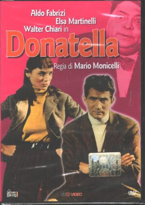 Donatella con Aldo Fabrizi e Walter Chiari. DVD in Italiano. Versione da edicola. Nuovo