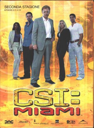 CSI Miami - Stagione 2 Parte Prima (Episodi 1-12) (3 DVD) con Cofanetto - DVD in Italiano