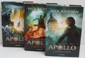 Percy Jackson. Le Sfide di Apollo. I primi 3 libri della Saga di Rik Riordan ed. Mondadori