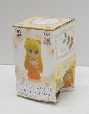 Sailor Venus. Stella Color Collection. Sailor Moon. Una Mini Action Figure Banpresto 6 cm