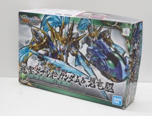 Bandai - Maquette Gundam - Sangoku Soketsuden Zhao Yunn 00 Blue Dragon Drive Gunpla SD 8cm - 4573102576095 Action Figure Bandai