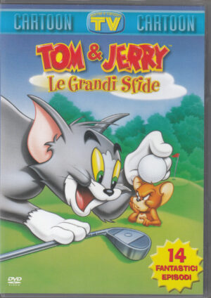 Tom & Jerry Le Grandi Sfide 14 fantastici episodi DVD in Italiano. Editoriale