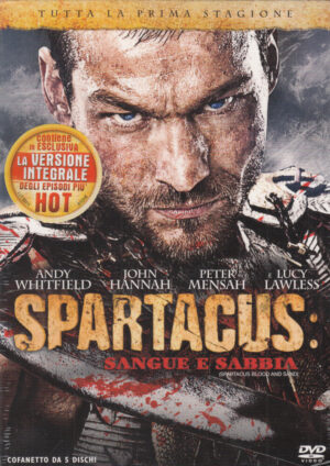 Spartacus Sangue E Sabbia Prima Stagione 1 Completa Box con n. 5 DVD in Italiano