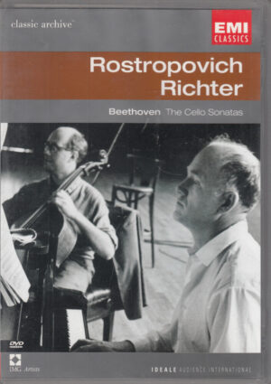 Rostropovich e Richter Classic Archive EMI DVD in Inglese