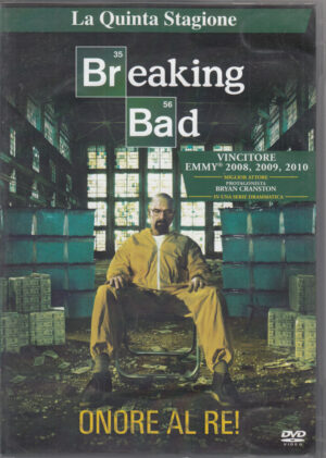 Breaking Bad. Quinta Stagione 5 Completa. (Episodi 1-8) (Box 3 DVD). DVD in Italiano