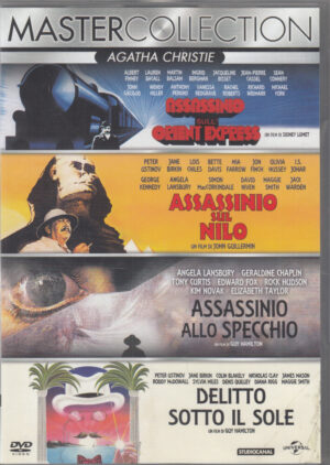 Agatha Christie Master Collection n. 4 Film in DVD in Italiano