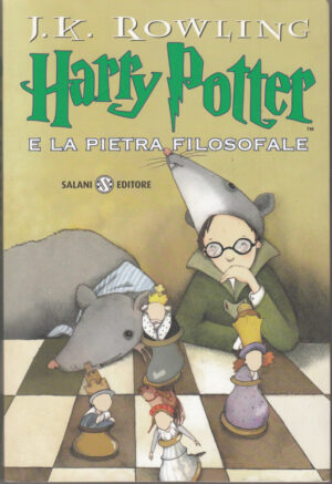 HARRY POTTER E LA PIETRA FILOSOFALE HP n. 1 di Rowling ed. Salani Brossura