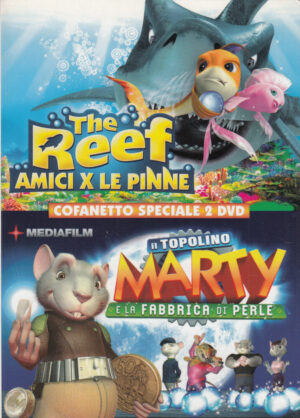 The Reef Amici x le Pinne - Il Topolino Marty e la Fabbrica di Perle DVD con Slipcase. Editoriale