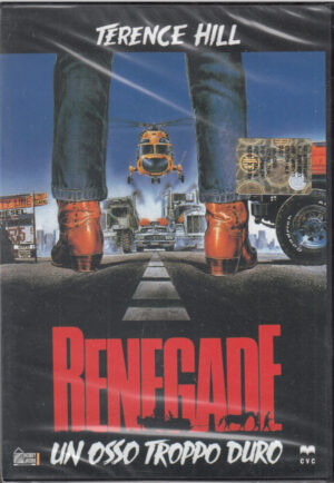 Renegade – Un Osso Troppo Duro con Terence Hill DVD in Italiano. Editoriale