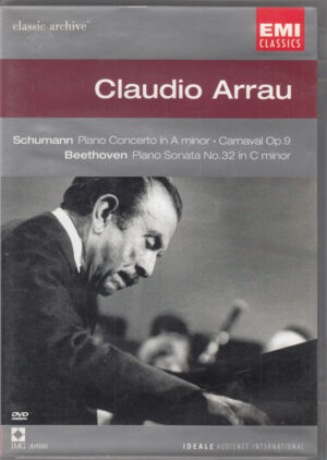 Claudio Arrau Classic Archive EMI DVD in Inglese