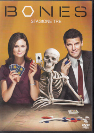 Bones - Stagione 3 Completa (Box 4 DVD) (Episodi 1-15) DVD in Italiano