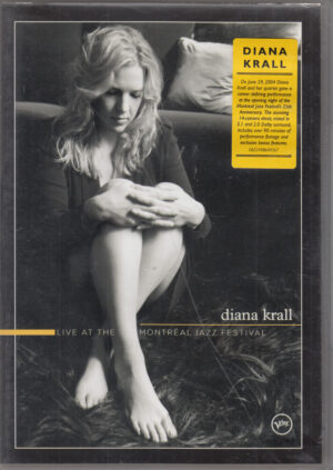 Diana Krall Live At The Montreal Jazz Festival DVD NTSC (No PAL) in Inglese