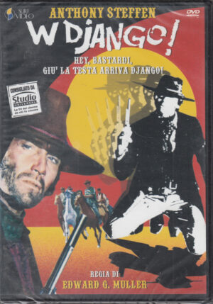 W DJANGO! un film con Anthony Steffen DVD in Italiano