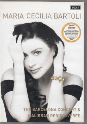 Maria Cecilia Bartoli The Barcelona concert & Malibran Rediscovered DVD NTSC (No PAL) in Inglese