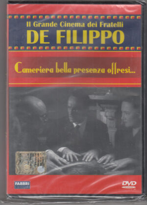Cameriera bella presenza offresi - DVD Il Grande Cinema dei Fratelli De Filippo – Versione da edicola – DVD in Italiano