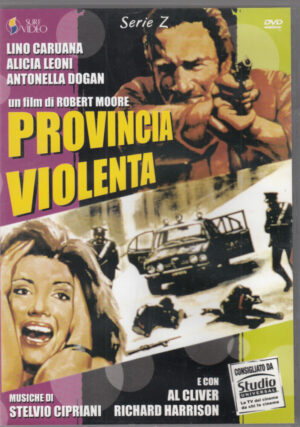 Provincia Violenta un film di Robert Moore DVD in Italiano