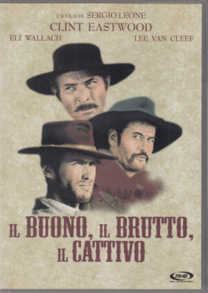 Il buono, il brutto, il cattivo un film di Sergio Leone con Clint Eastwood DVD in Italiano