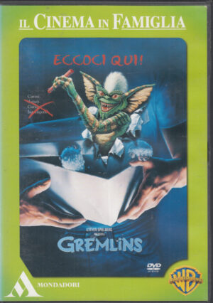GREMLINS. Il Cinema in Famiglia DVD in Italiano. Editoriale