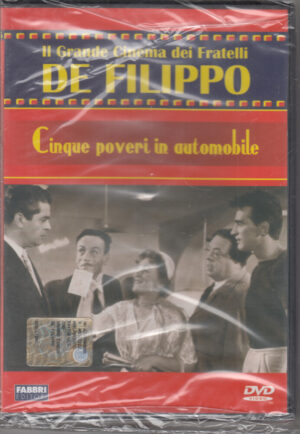 Cinque Poveri in Automobile - DVD Il Grande Cinema dei Fratelli De Filippo – Versione da edicola – DVD in Italiano