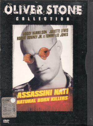 Assassini nati – Natural Born Killers. Oliver Stone Collection. DVD in Italiano. Custodia Snapper in Cartoncino