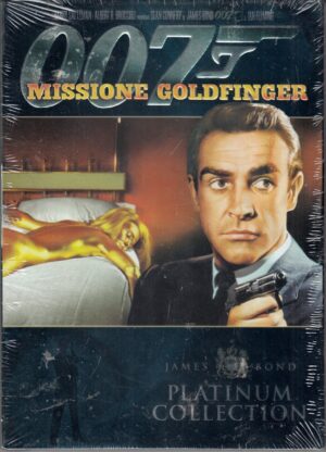 007 Missione Goldfinger con Sean Connery. Platinum Collection vol. 2. DVD in Italiano con Slipcase. Versione da edicola
