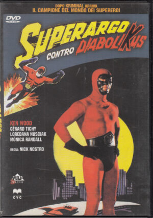 Super Argo Contro Diabolicus DVD in Italiano