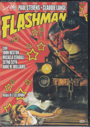 Flashman co John Heston DVD in Italiano