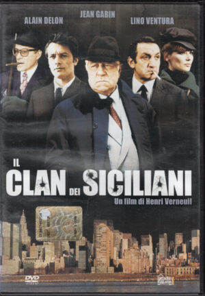 Il Clan Dei Siciliani con Alain Delon DVD in Italiano. Editoriale