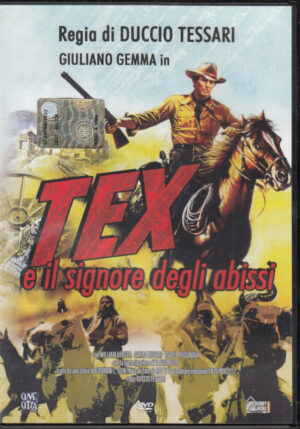 Tex E Il Signore Degli Abissi con Giuliano Gemma DVD in Italiano. Editoriale